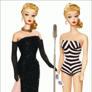 Barbie50周年回顾 珍藏版古董芭比(组图)