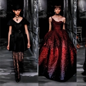 Dior2019秋冬高订告诉你 穿黑色的女